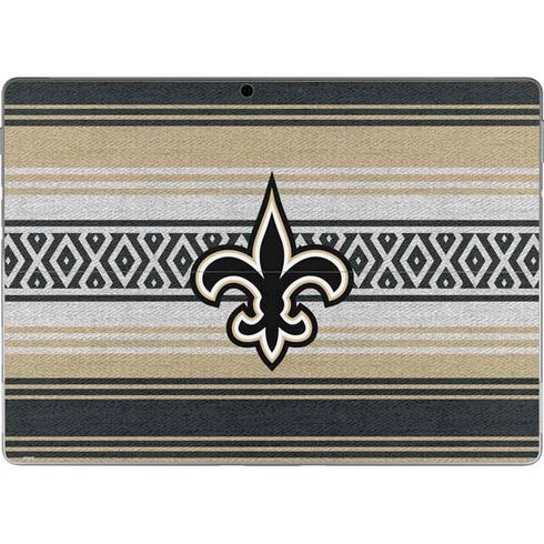 NFL New Orleans Saints Trailblazer Surface Pro 8 Skin
